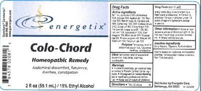Colo-Chord - 2 oz. bottle label.jpg image description - Colo Chord 2 oz. bottle label